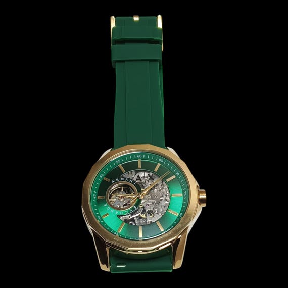 Used  Armani Exchange Skeleton Automatic Watch – … - image 9