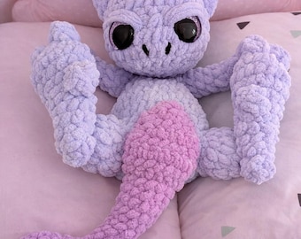 Meowtow Crochet Plush Pattern, Kawaii Amigurumi Tutorial (PDF Download)