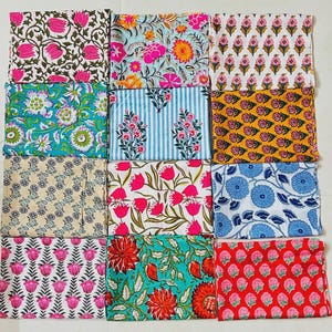 Vintage Fabric Scraps Lot, 100 PC Scrappy Fabric Grab Bags, Crumb Quilt Scrap, Slow Stitching, Free Motion Applique