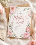 Floral Mother's Day Card | Watercolor Mom Appreciation (Digital Download) product logo