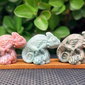 Chameleon statue - Etsy 日本