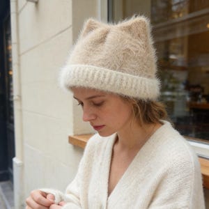 Crochet Ear Beanie Pattern–Animal Hat for Kids–Christmas Gift for Daughter