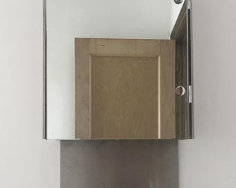 Edelstahl Medizinschrank
