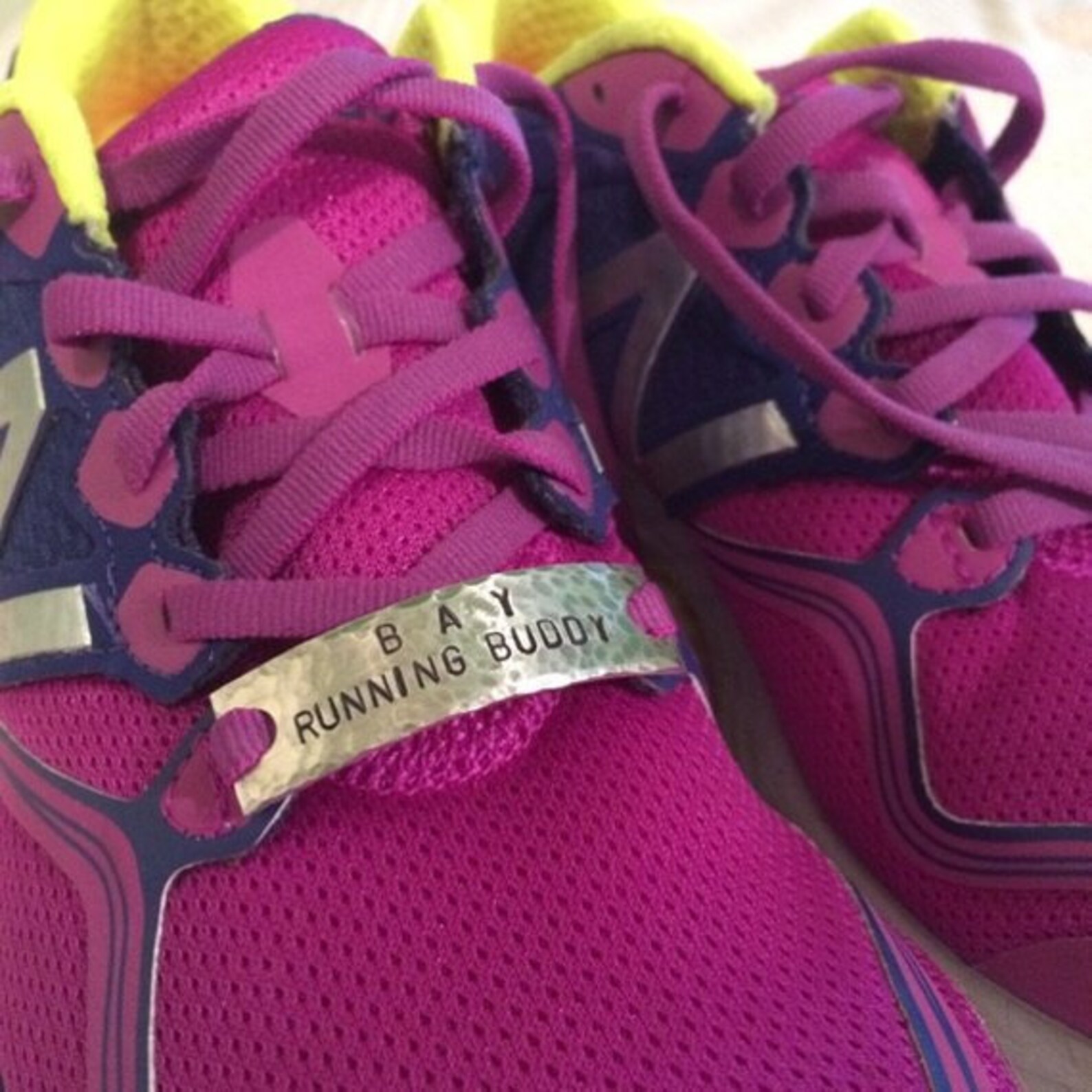 Personalized Shoe Tag Engraved Handwriting or Signature Etsy