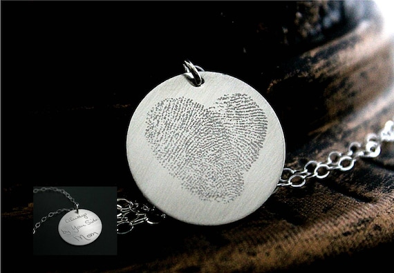 Jewelry Stores Network Sterling Silver Gold Plated Footprints Heart Locket 20x20mm
