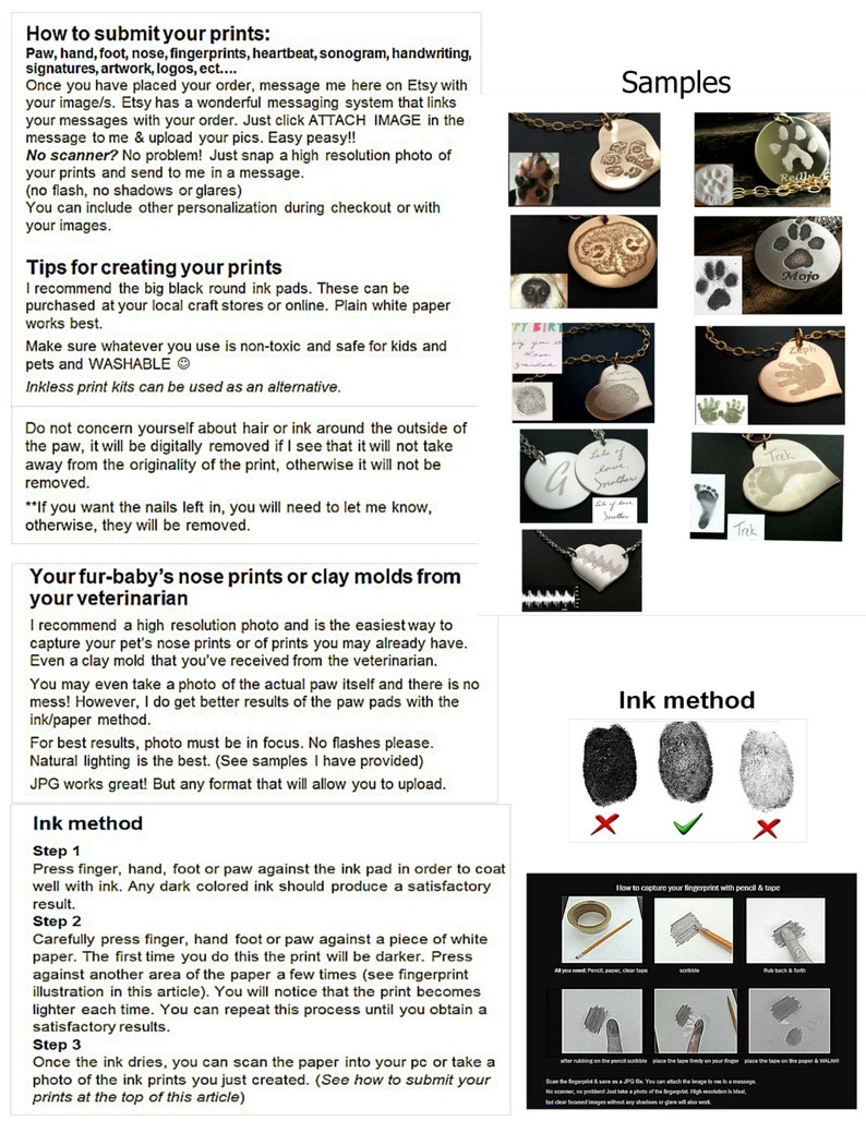 Footprint Bracelet, Footprint Bangle, Footprint Memorial Bracelet, Baby Footprint, Hand Print, Paw Print, Foot Bracelet, Sterling Silver image 9