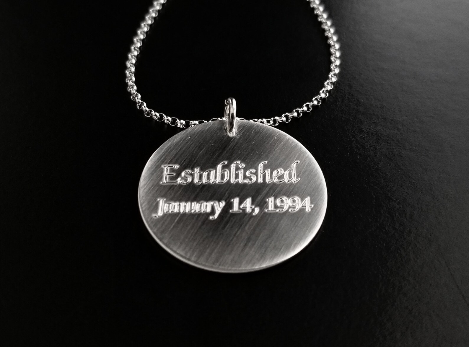 YOUR Breed Pet Engraved Necklace Pendant Dog Cat Silhouette Etsy