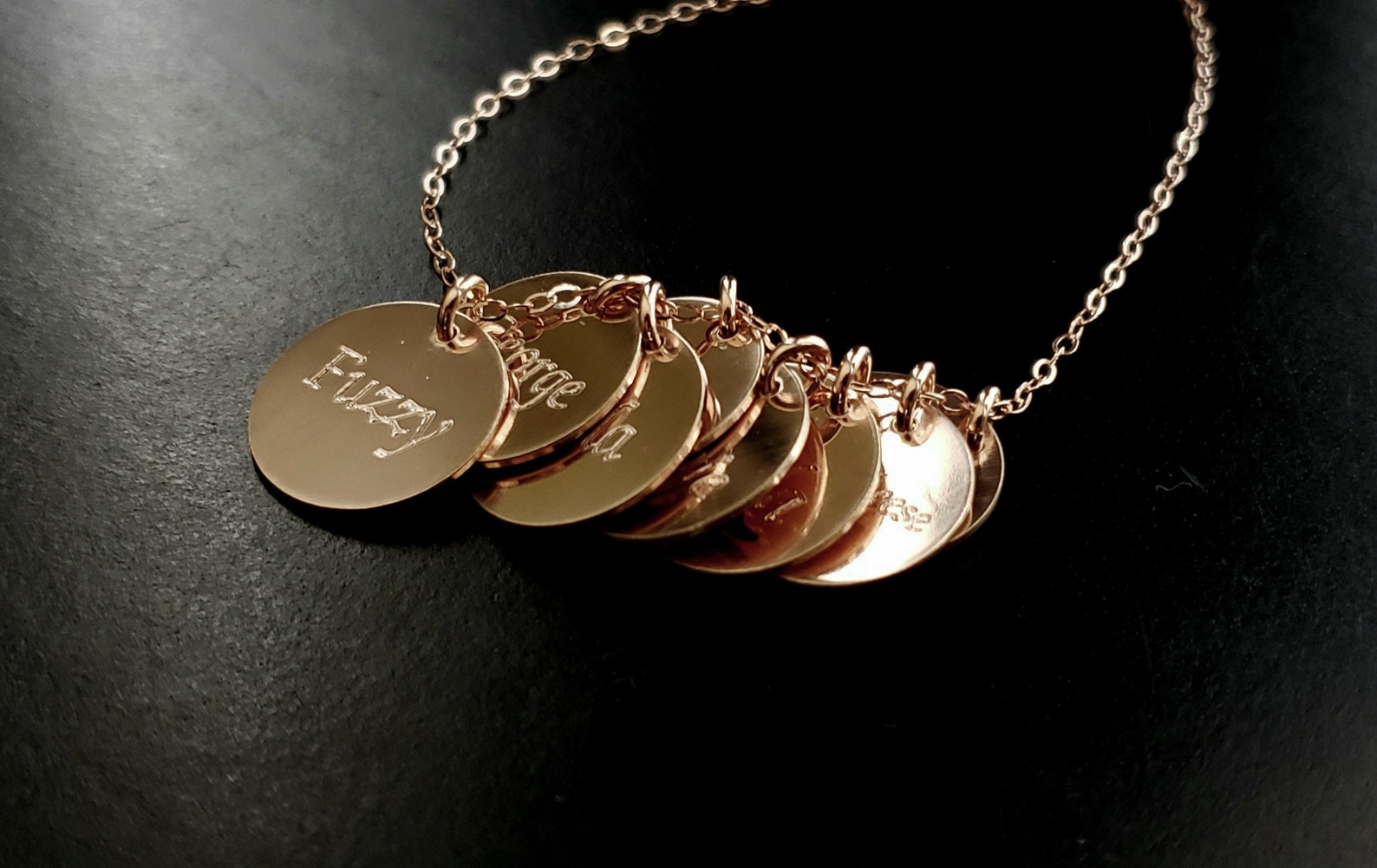 YOUR Breed Pet Engraved Necklace Pendant Dog Cat Silhouette Etsy