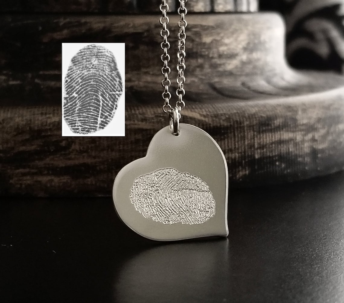 YOUR Actual Fingerprint Signature Handwriting Signature Etsy