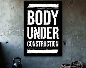 Fitness Wall Art, Fitness Motivation, Motivational Quote, Inspirational Quote, Home Gym Wall Art, Workout Motivation, Home Gym Poster