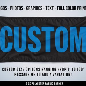 Custom Fabric Banner Personalized Boat Flag Tapestry Wall Art Quote Motivational Business Banner Gift