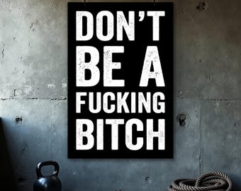 Funny Gym Poster, Home Gym Wall Art, Fitness Motivation, Office Decor, Motivational Quotes Poster, Printable Wall Art, Digital Download