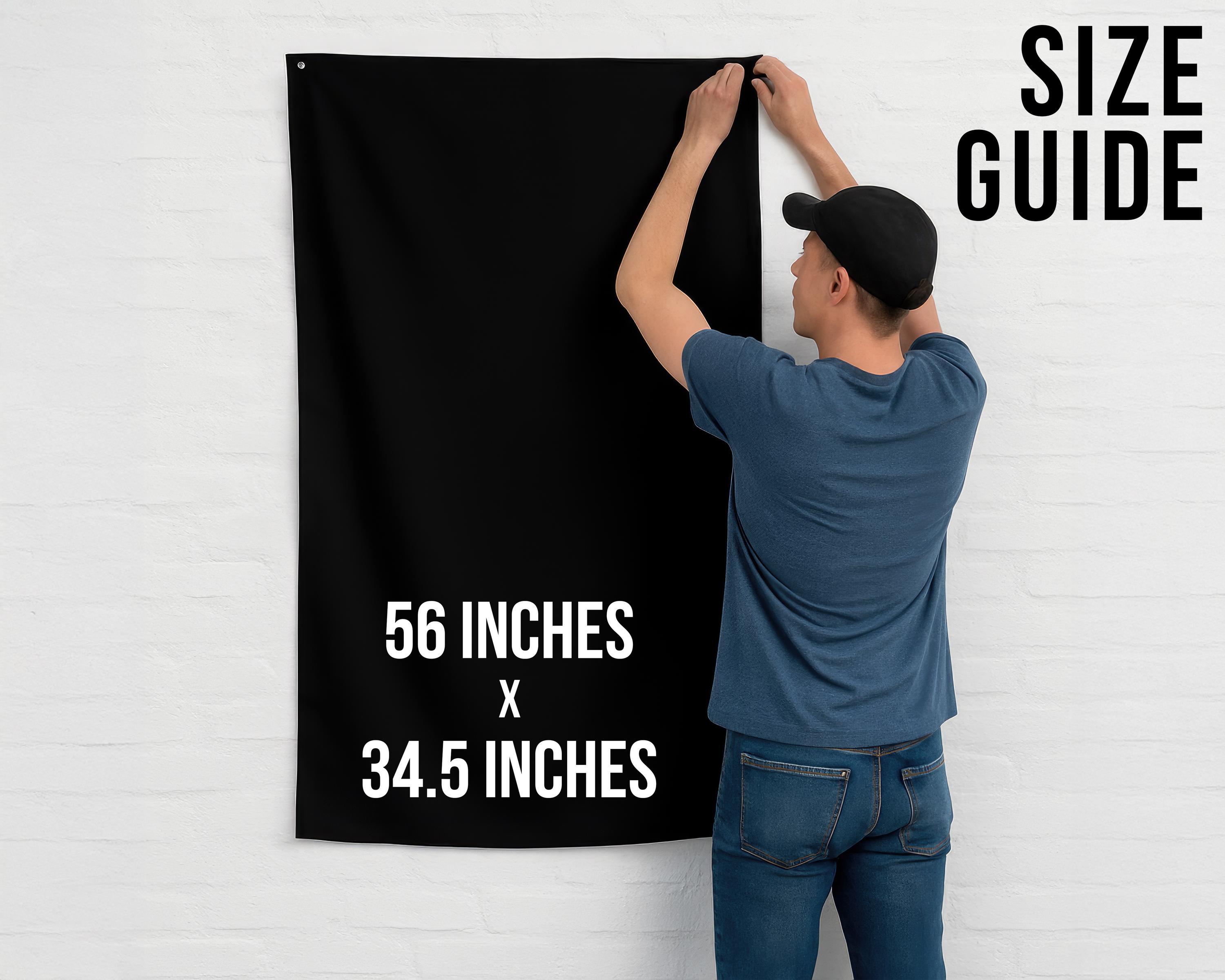 恐怖は嘘つき」旗、モチベーションを高めるジム旗、スカル壁掛け