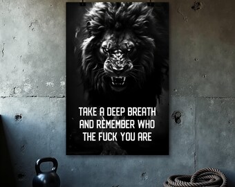 Fitness Wall Art, Fitness Motivation Quote Poster, Inspirational Quote, Home Gym Decor, Workout Motivation, Gym Wall Art Print, Fitness Gift