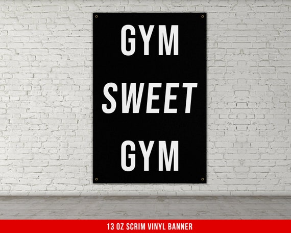Etsy home gym decor hotsell