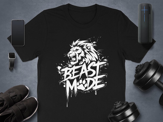 T-Shirt Beast Fitnessstudio Kleidung Bodybuilding Training Training �bung 274200005939