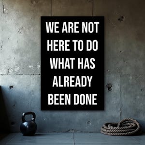 Motivation Poster, Gym Posters, Inspirational Quotes, Wall Art Print, Home Gym Wall Decor, Motivation Wall Art, Office Wall Art