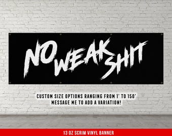 Home Gym Banner Motivational Quote Fitness Wall Art Weightlifting Powerlifting Gym Decor Inspirational Flag Custom Gift