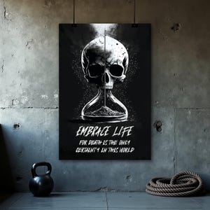 Inspirational Quotes, Gym Poster, Wall Decor Office, Gift For Him, Motivational Quotes, Mental Health Art, Sports Office Art, Motivation