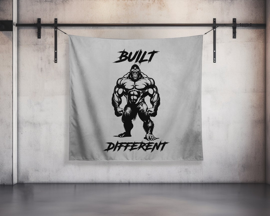 Tapis Mural Motivation Sport - Grand Banner Avec Citation - Parfait Pour La Salle De Gym