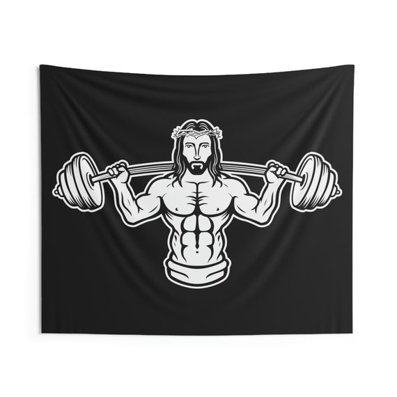 Weightlifting tapestry hotsell