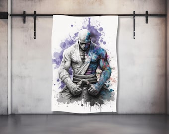 Jiu Jitsu Skeleton Fighter Canvas – BJJ Martial Arts Wall Art - Etsy