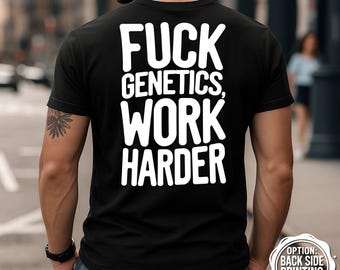 Motivational Gym T-Shirt, Fitness Motivation Tee, Funny Workout Shirt, Bodybuilding Tee, Weightlifting Shirt, Fitness Gift Idea