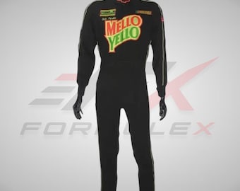Mello Yello Racing Inspired Kart Suit Personalized Racing Jumpsuit Motorsport Fan Gift