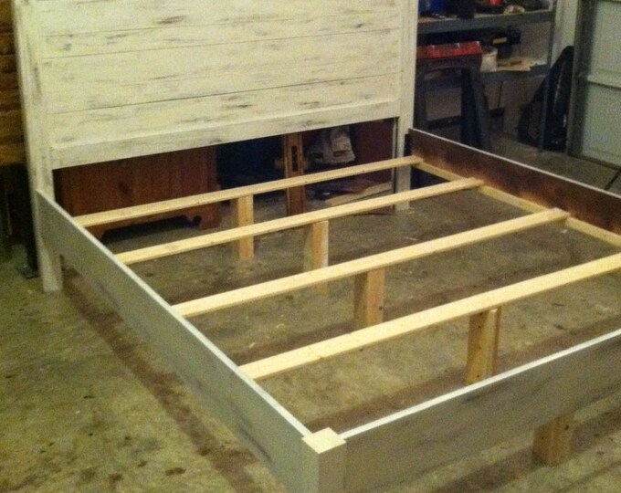 Bed Rails and Frame King or Queen Includes Shipping to US Etsy