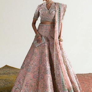 rajasthani engagement dress Red Rajasthani Bridal Lehenga