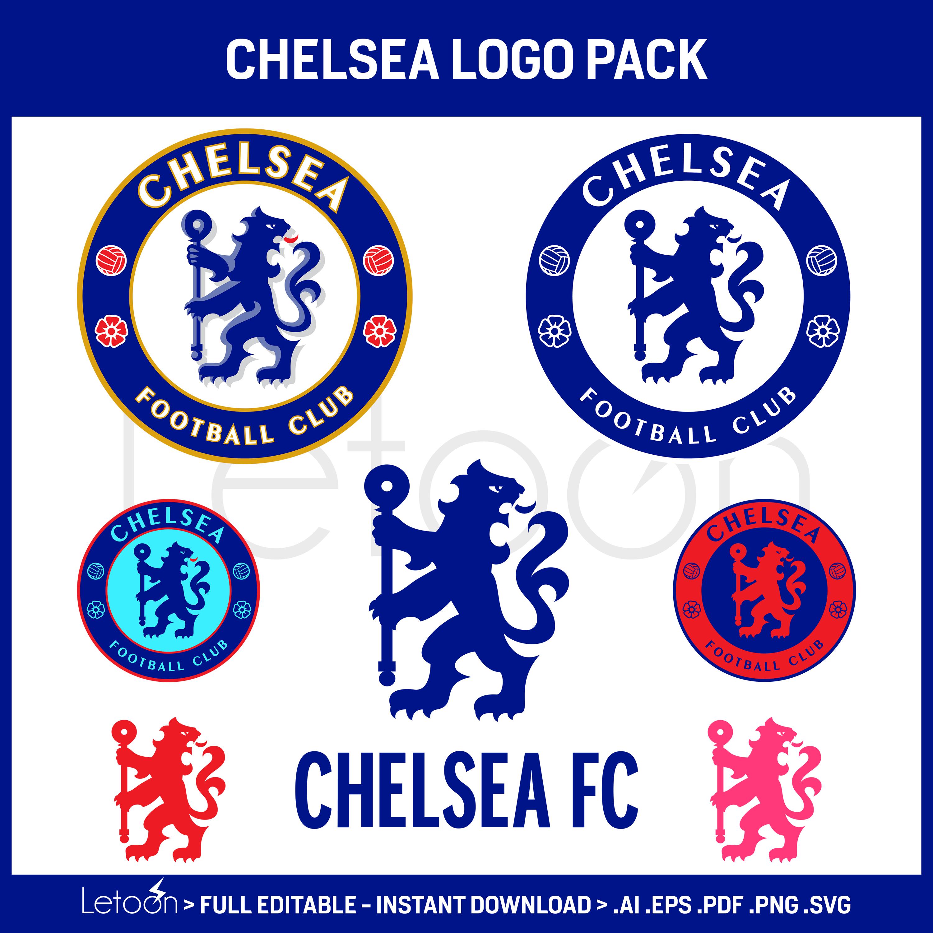 Chelsea FC - Set di 2 sottobicchieri