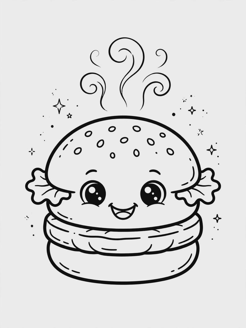 cute-food-coloring-book-20-printable-coloring-pages-for-kids-kawaii