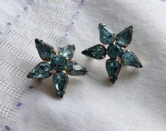 Vintage Blue Star Pins - Friendship or wedding pins, gifts, hijab decoration