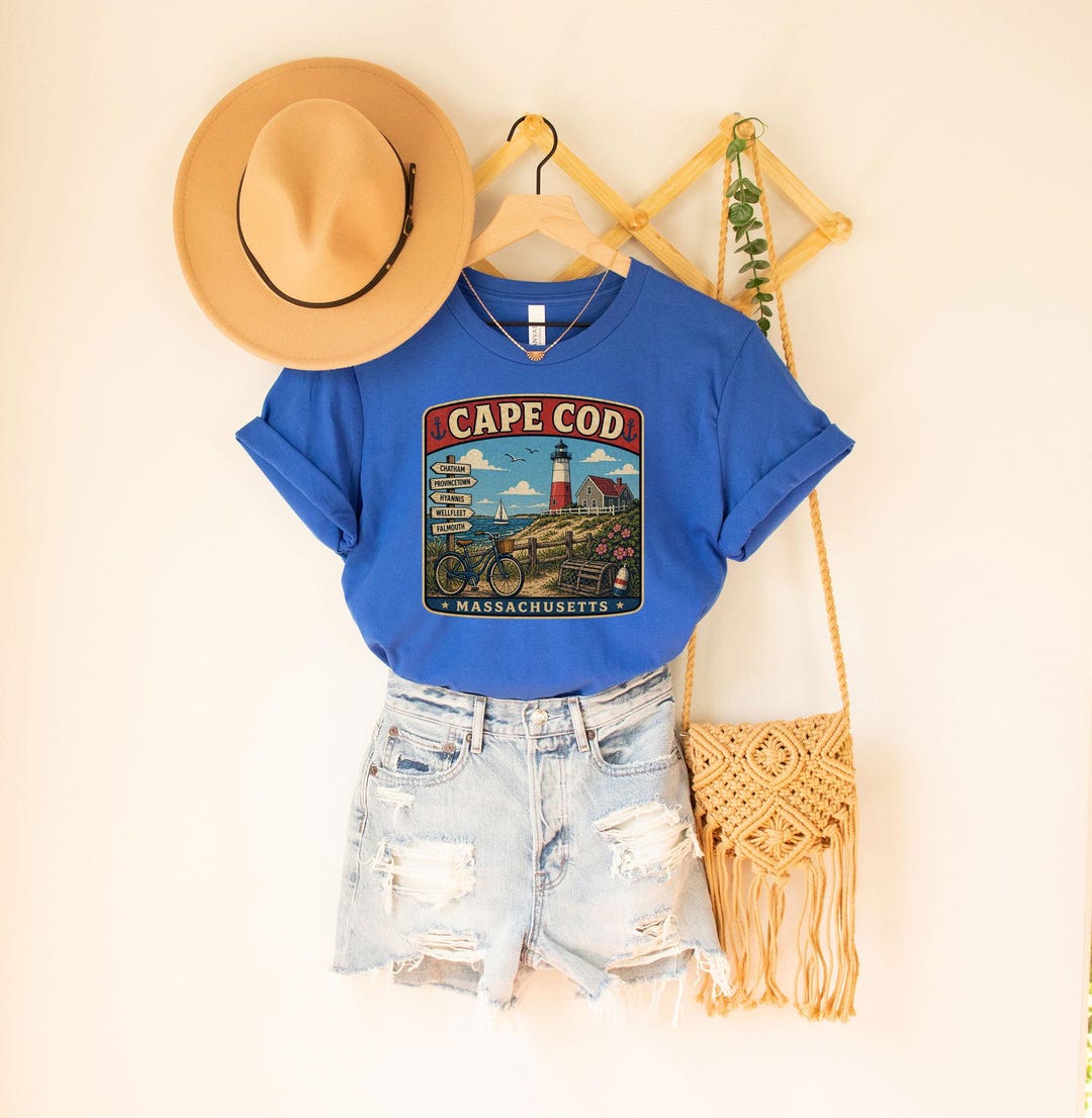 Cape Cod Tees Cape Cod T-shirt, Cape Cod Family Trip Shirt, Cape Cod Vacation T-shirt ...