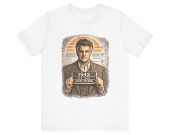 Camiseta de John Irving