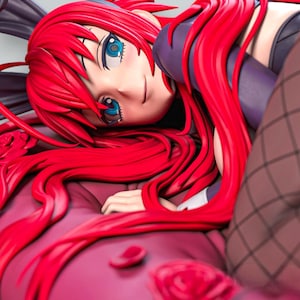 dress anime female bending forward art 130 Character Pose 130 Character Pose | Bending