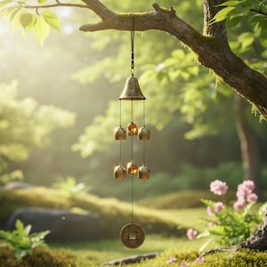 Vintage Japan Glass Wind Chimes - Etsy