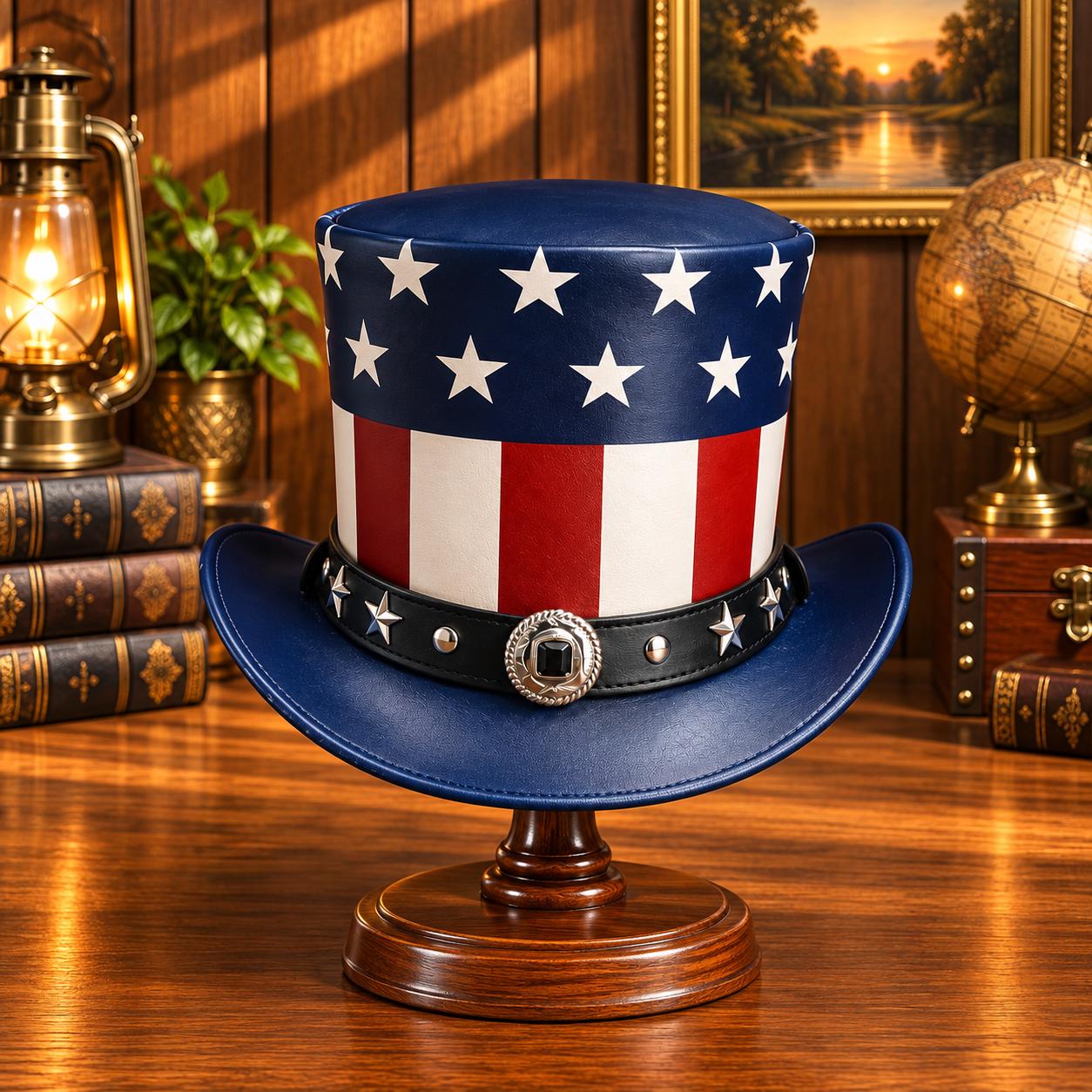 Vintage Uncle Sam Hat - Etsy