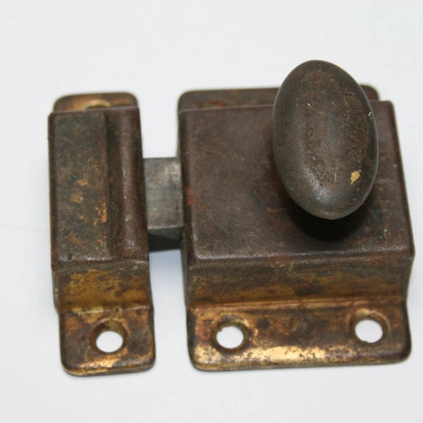 Vintage Metal Cabinet Latch - Furniture Repair