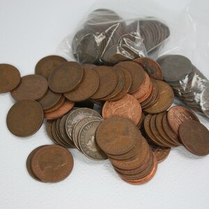 Vintage to Antique Great Britain Half Penny - 5 Coin Lots - Limited Dates