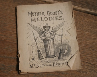 Antique Phamphlet Book - Mother Goose's Melodies