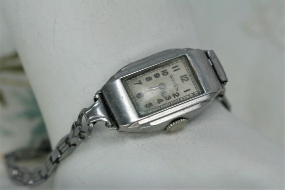 Vintage Gruen Art Deco Style Watch ASM0385_39131429_GRUEN_POCKETW  main image 3