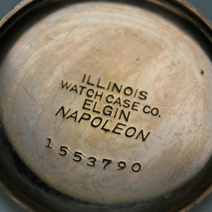 Vintage CICO Langendorf Swiss Made Pocket/Pendant Watch Illinois Watch Case image 8