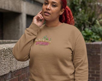 Overstimulated But Elevated Mom Sweatshirt | Cozy Graphic Crewneck