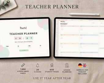 Digital Teacher Planner 2026 2027