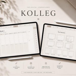 Digitaler Lehrerplaner 2026 2027 DEUTSCH / GoodNotes Lehrerkalender