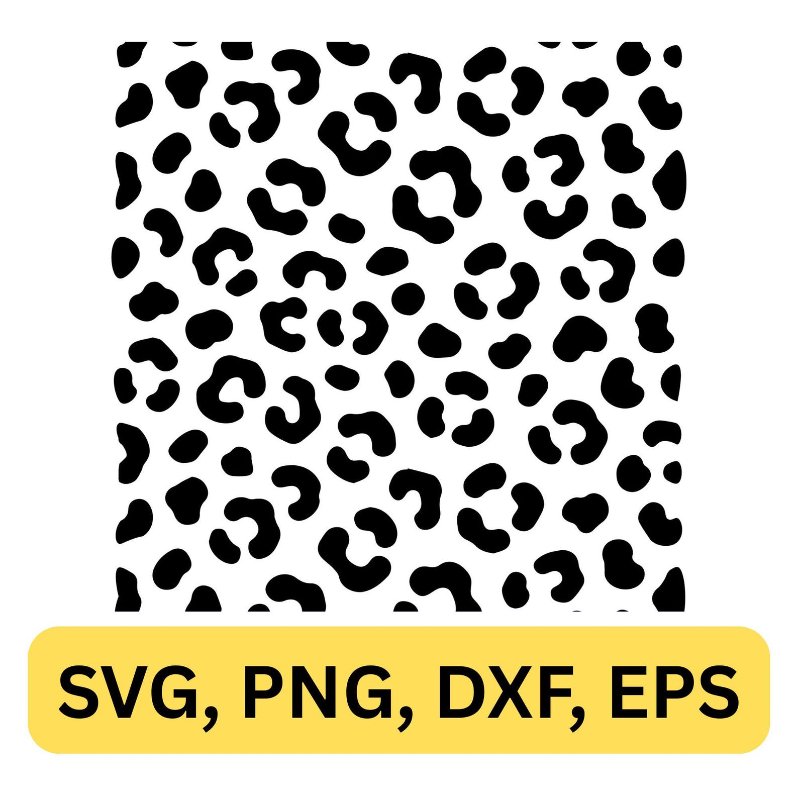 Leopard Pattern Svg, Leopard Print Svg, Cheetah Print Svg, Animal Print ...