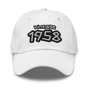 Low Profile Hat: Vintage 1958