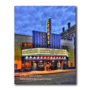 Bucks County Art Photo Print Photograph - &quot;County Theater&quot; Fine Art - Doylestown 0658