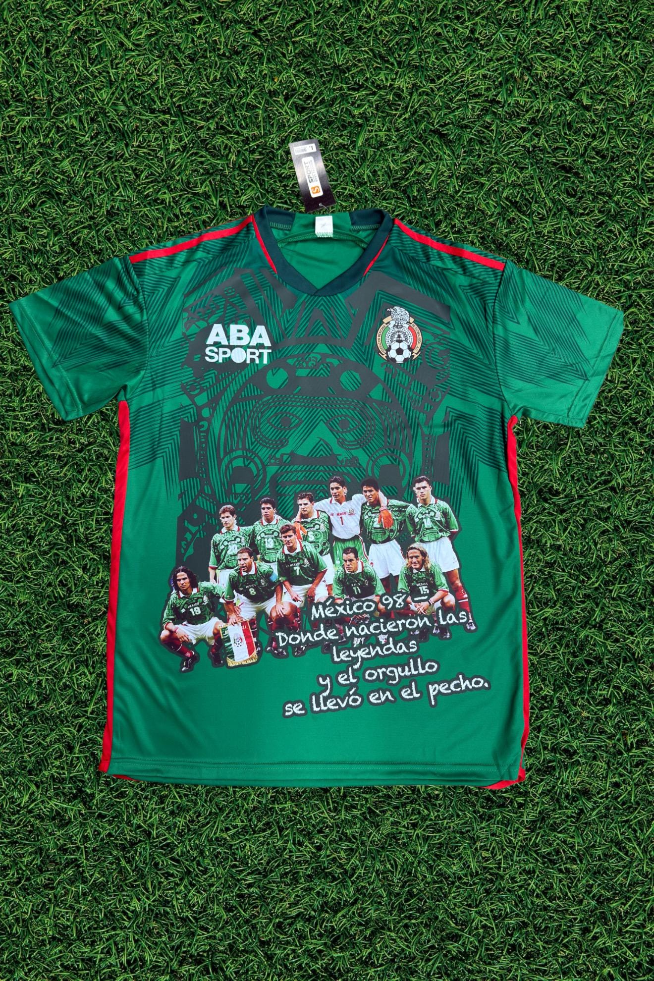 Maillot rétro ABA Sport Mexico 1998 Luis El Matador Hernandez